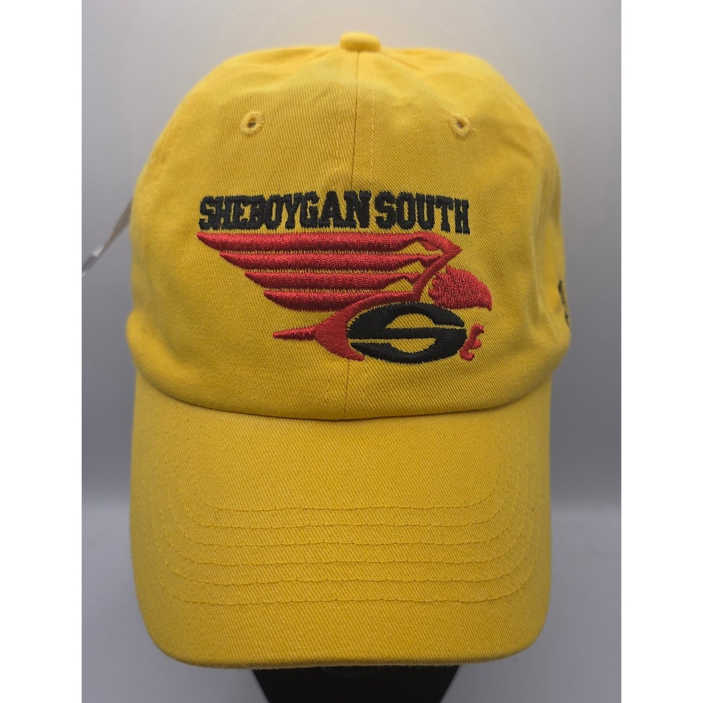 Sheboygan South Redwings High School Authentic Brand Strapback Cap Hat Women NWT